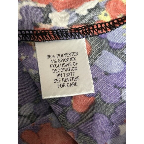 ELLE Watercolor Maxi Dress Halter Neckline Boho Gypsy Festival Lg Whimsical Y2K - Picture 8 of 9